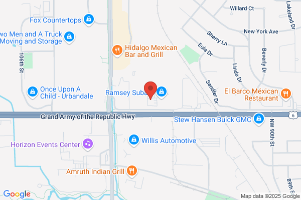 Ramsey Subaru Parts Department