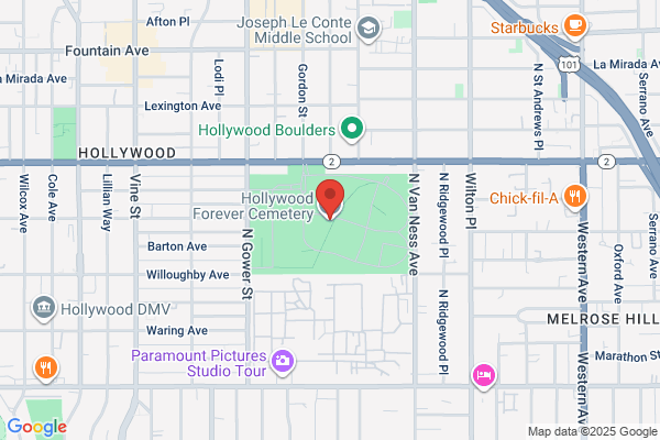 Hollywood Forever Cementery