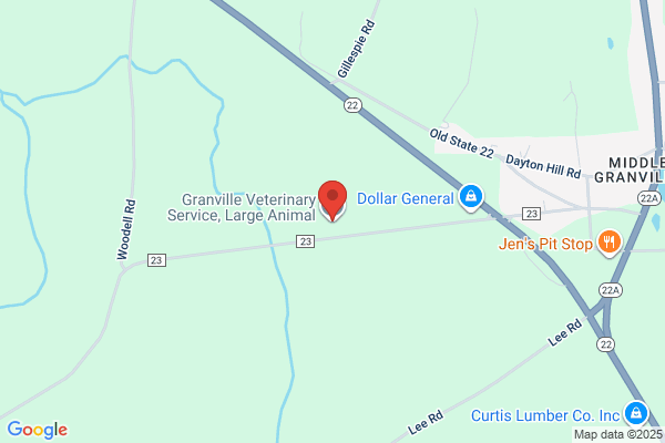 Granville Veterinary Svces, Large Animals