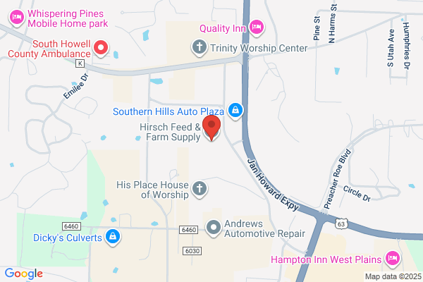 Hirsch Feed & Farm Supply, inc. of West Plains