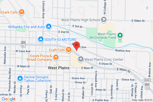 West Plains City of, Transportation