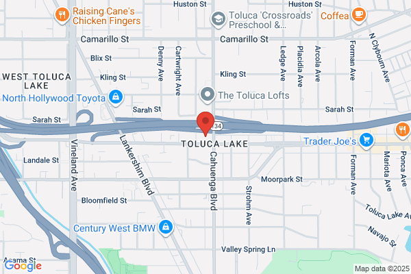 Toluca Lake Christmas Trees