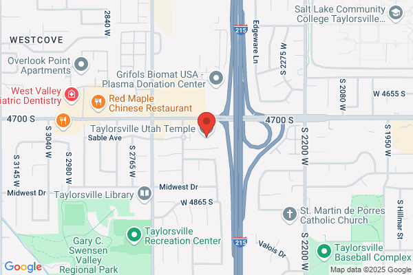 Taylorsville Utah Temple