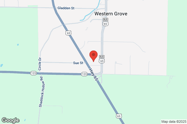 United States Government Offices, Post Offices, Western Grove