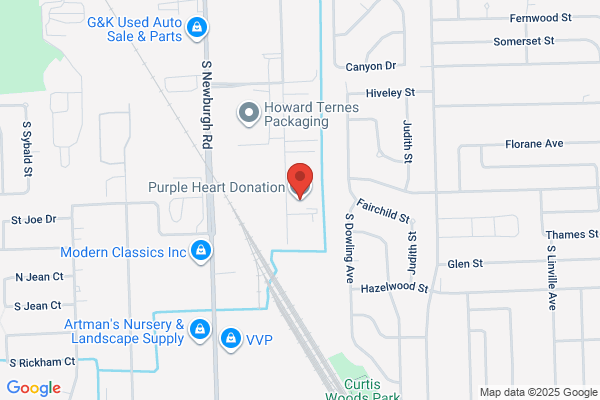 Purple Heart Service Foundation, Pick Up Service