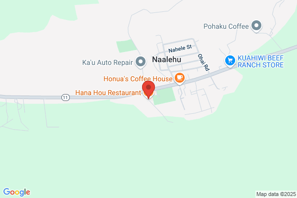 Hana Hou Hawaiian Grill Inc