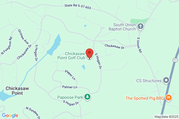 Chickasaw Point Golf Course the Trails