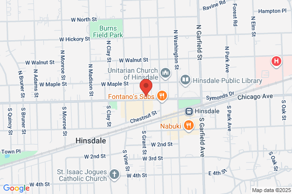 Contours of Hinsdale