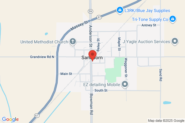 Sandborn Fire Department, Sandborn Volunteer Fire House