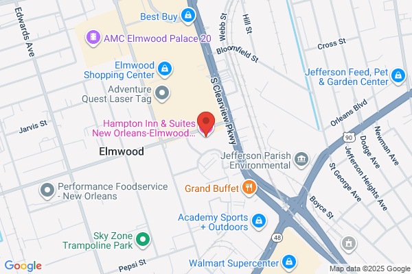 Hampton Inn & Suites New Orleans-Elmwood/Clearview Parkway Area