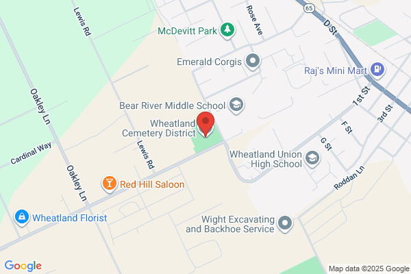 Wheatland Cemetary District