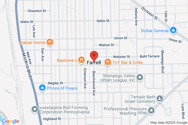 Farrell City of, Sewage Disposal Plant