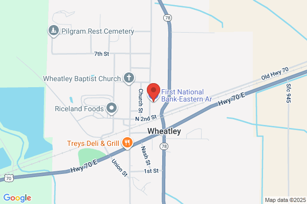 First National Bank Of Eastern Arkansas-Wheatley