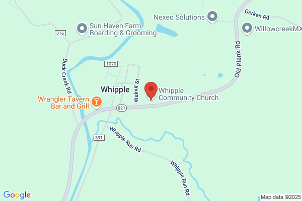 Whipple Community Church, Church