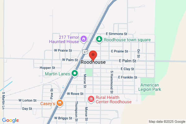 Roodhouse City of, Utility Shed