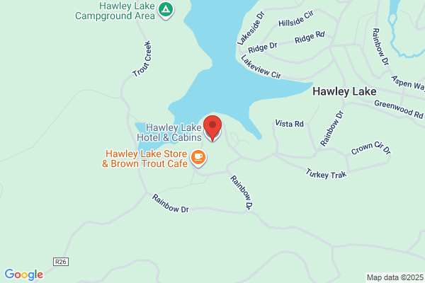 Hawley Lake Cabins by CDC