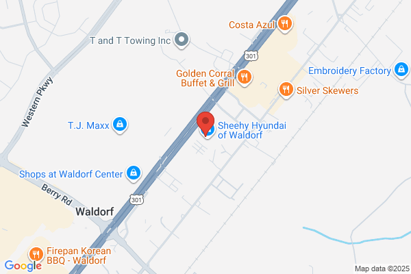 Sheehy Hyundai of Waldorf Service & Parts Department