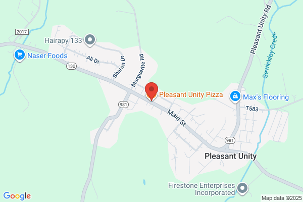 Pleasant Unity Pizza & Restaurant Inc