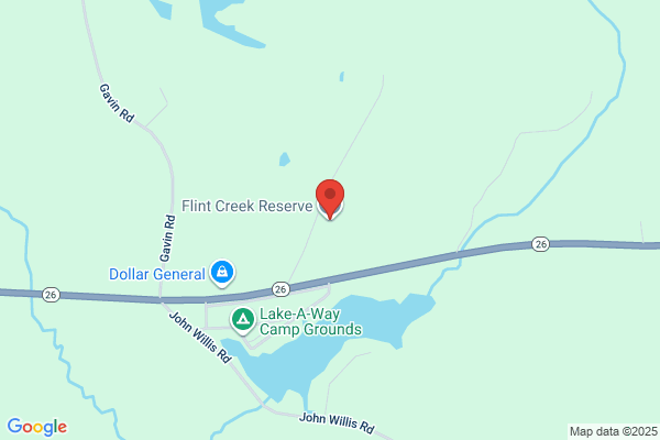 Flint Creek Reserve Vacation Rental