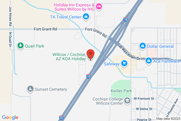 Willcox / Cochise, AZ KOA Holiday