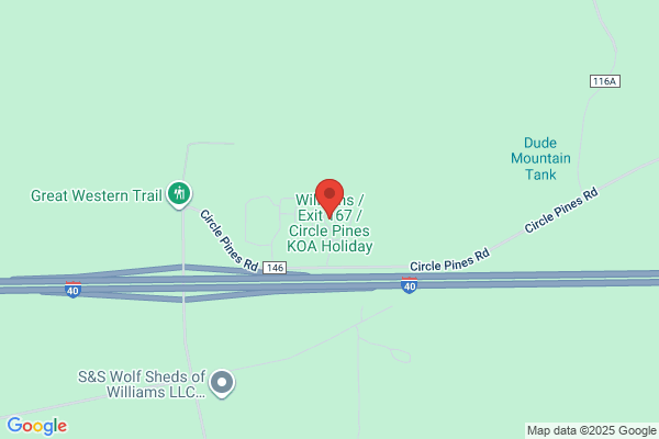 Williams / Exit 167 / Circle Pines KOA Holiday