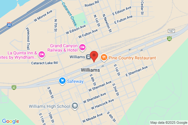 Williams City Government, Parks & Recreation