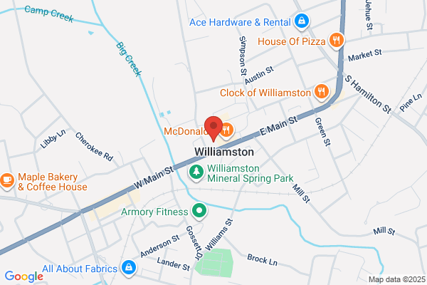 Williamston Town of, Town Hall