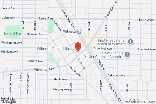 Wilmette Public Library, Main Desk