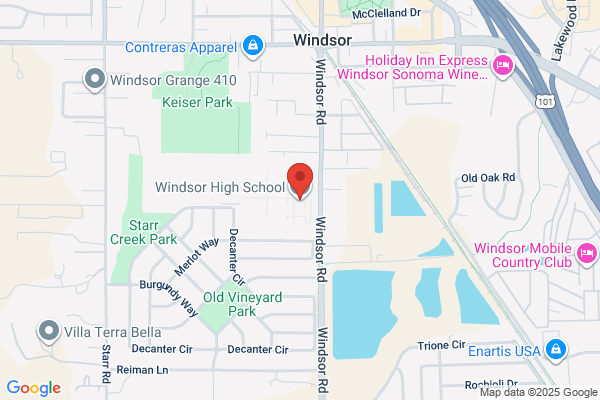 Windsor Unified School District, Schools, Windsor High School