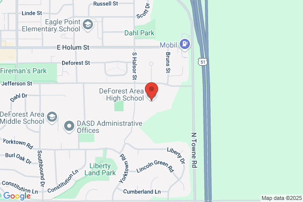 De Forest Area School District, Secondary, De Forest Area High School