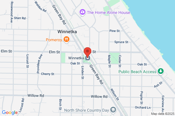 Metra Metropolitan Rail, Passenger Stations, Winnetka