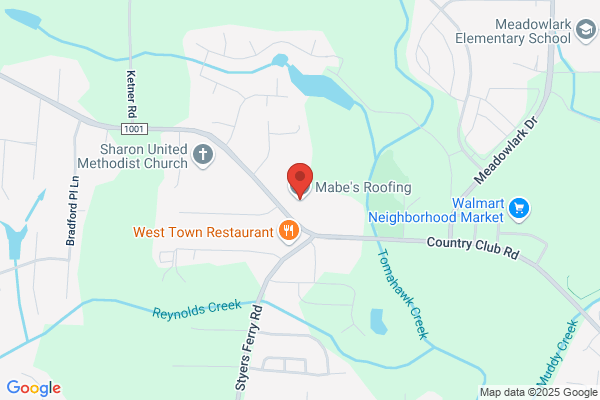 Mabe's Roofing Inc