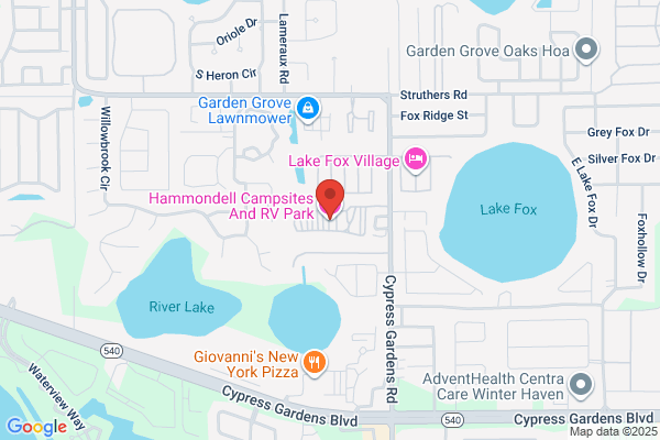 Hammondell Campsites