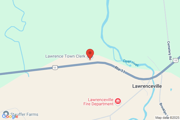 Lawrence Town of, Town Clerk