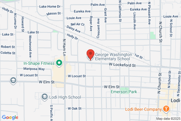 Lodi Unified School District, Schools, Washington George