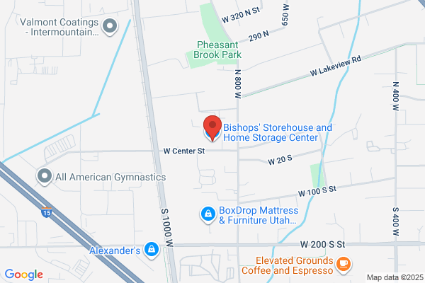 Bishops' Storehouse and Home Storage Center
