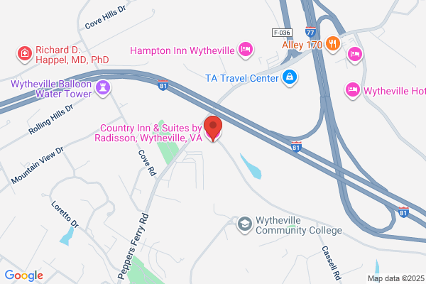 Country Inn & Suites by Radisson, Wytheville, VA