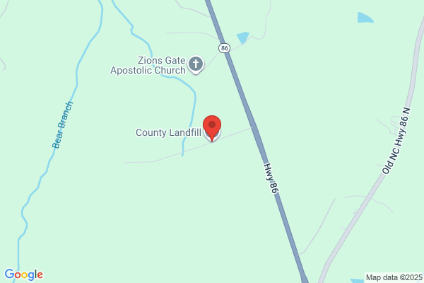 Caswell County, Landfill