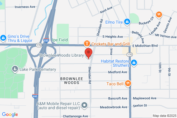 Public Library of Youngstown and Mahoning County, Brownlee Woods