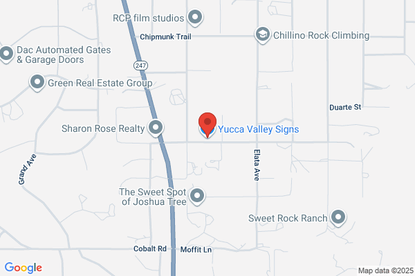 Yucca Valley Signs