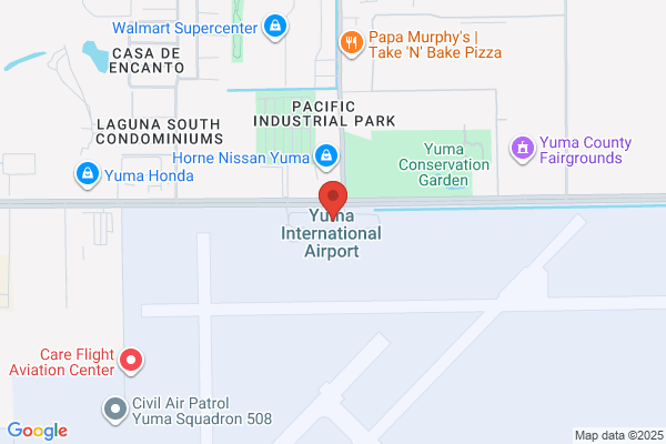 Yuma Airport Parking Lot