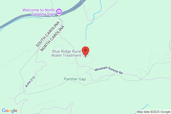 Blue Ridge Rural Water Treatmant Plant
